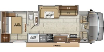 Jayco Redhawk Interior